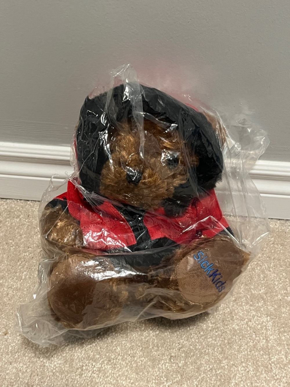 Nobis × SickKids Limited Edition “Be Happy” Teddy Bear New w tag!Collectible toy